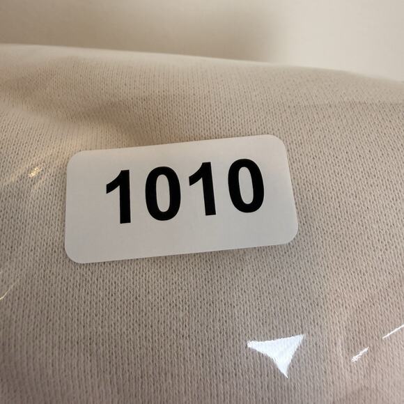 Abercrombie & Fitch Hoodie Women's Medium Cropped Cream/Red Velvet Print Lounge - Picture 13 of 13